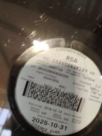 LICENSEDISK